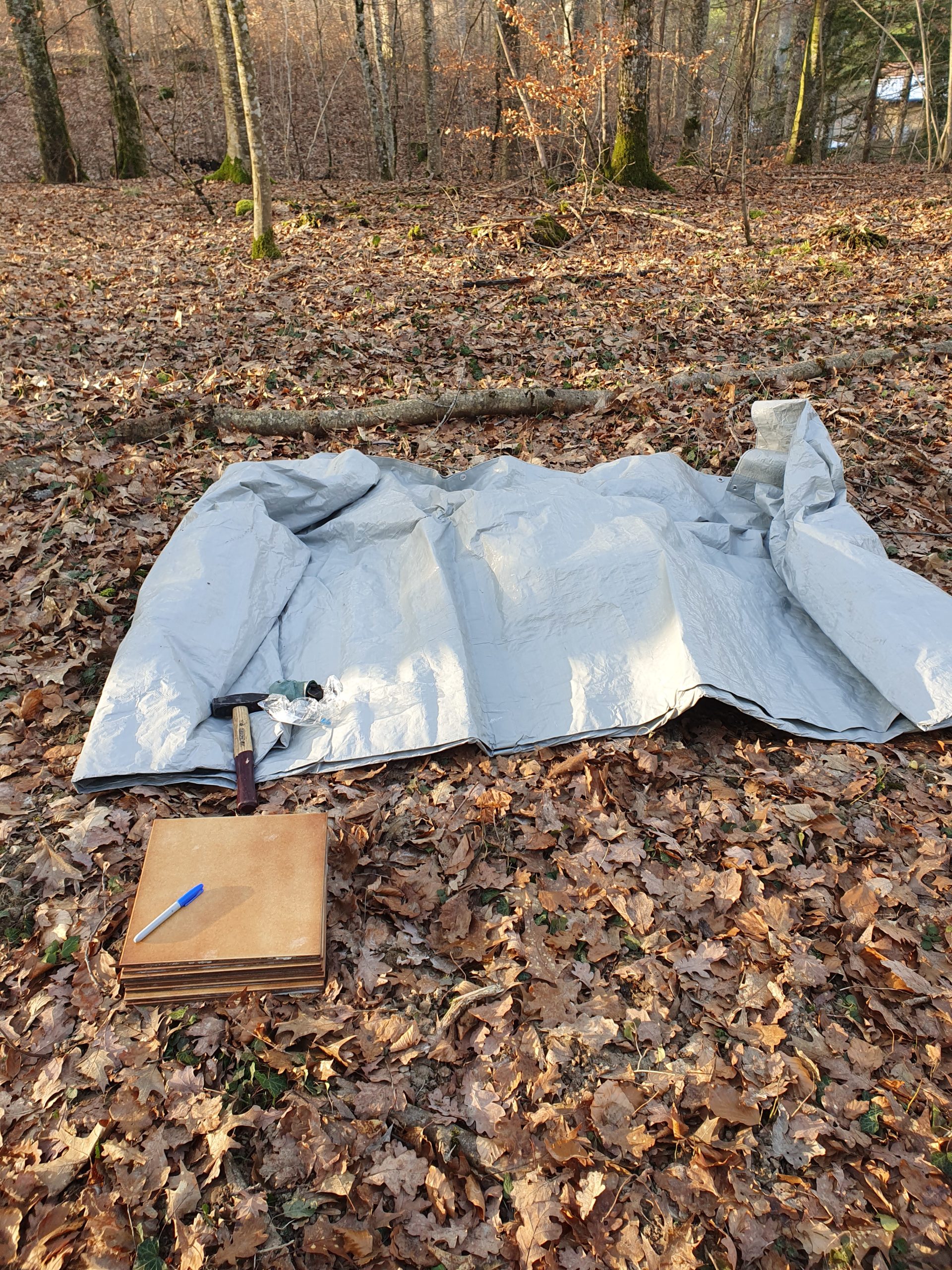 Un geste symbolique pendant un accompagnement